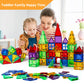 Magblock Magnetic Tiles Kids Toys, 120Pcs 3D Magnets Building Blocks Set Construction Educational Stem Toys, Magnet Tiles For Kids Stacking Blocks Learning Gifts For Toddlers Boys Girls