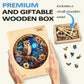 masseruon Wooden Puzzle for mature-themeds-Moonlight Owl  Unique Shaped Jigsaw Puzzles(S  100pieces  8.4x8.4in)  Beautiful Animal Owl Jigsaw Wood Puzzles mature-themed  Family Puzzle Game Christmas Birthday Gift