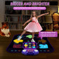 Dance Mat Toys For 3-12 Year Old Girls & Boys, Dance Mats With Light Up 8-Buttons & Wireless Bluetooth, Music Dance Toy With 5 Modes Game, Birthday Xmas Gifts For 3 4 5 6 7 8 9 10+ Year Old Girls Boys