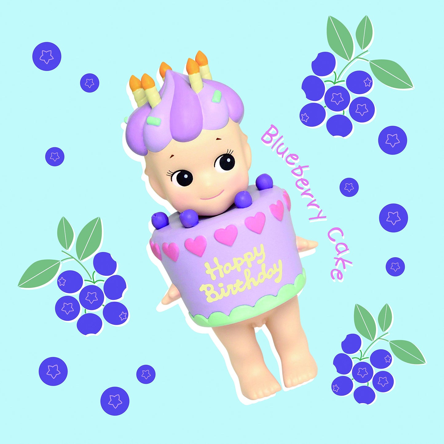 Sonny Angel Mini Figure 2017 - Original Birthday Gift, Sealed Blind Box, Multicolor, Model SAS65319, Resin