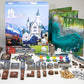 Bezier Games Castles of Mad King Ludwig Expansions 2nd Ed Strategy Board Game - Cardboard, Blue, Model BEZCASX1STST5K052023