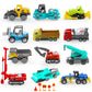 17 Metal Construction Vehicles Toys, Small Excavator Wheels Cars Mini Construction Trucks Toys for Boys Kids Toddlers Christmas 