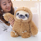 Winsterch Cute Sloth Stuffed Animal Toy,Small Plush Sloth Tedy Bear Stuffed Animal Toys For Kids Birthday Gift Baby Doll (15.7 I