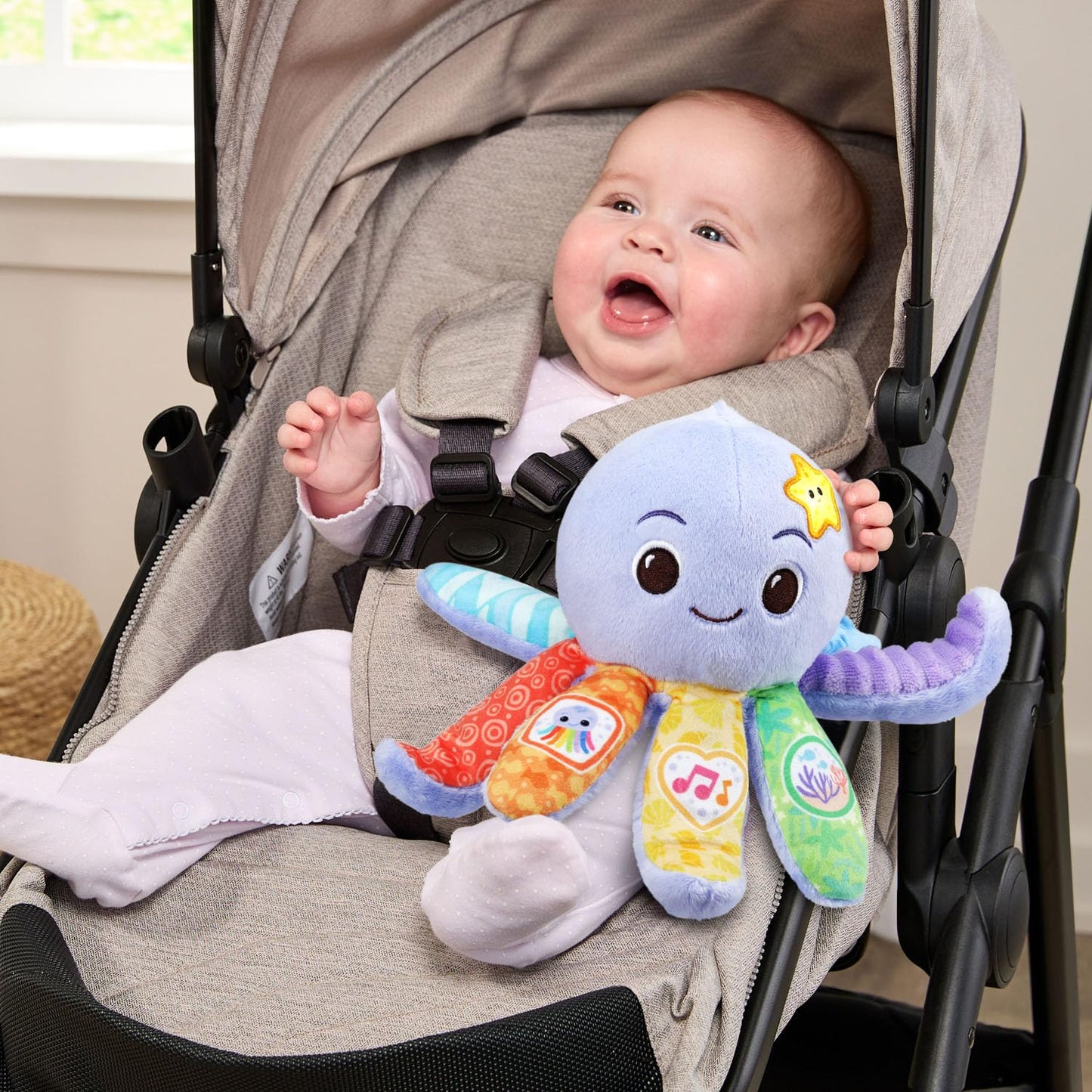 VTech Baby Snuggles The Octopus Musical Plush Toy