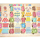 Paperpilot Wooden Learning Educational Puzzle Set For Kids | Puzzle Toys For Kids | Numbers Puzzle | Wooden Toys For Kids