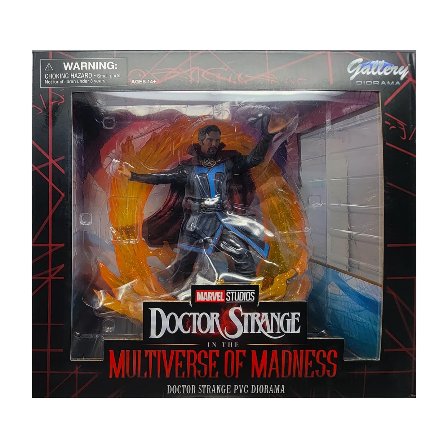 Diamond Select Toys Marvel Gallery Doctor Strange PVC Statue, 10 inches, Multicolor, Model MAR222297