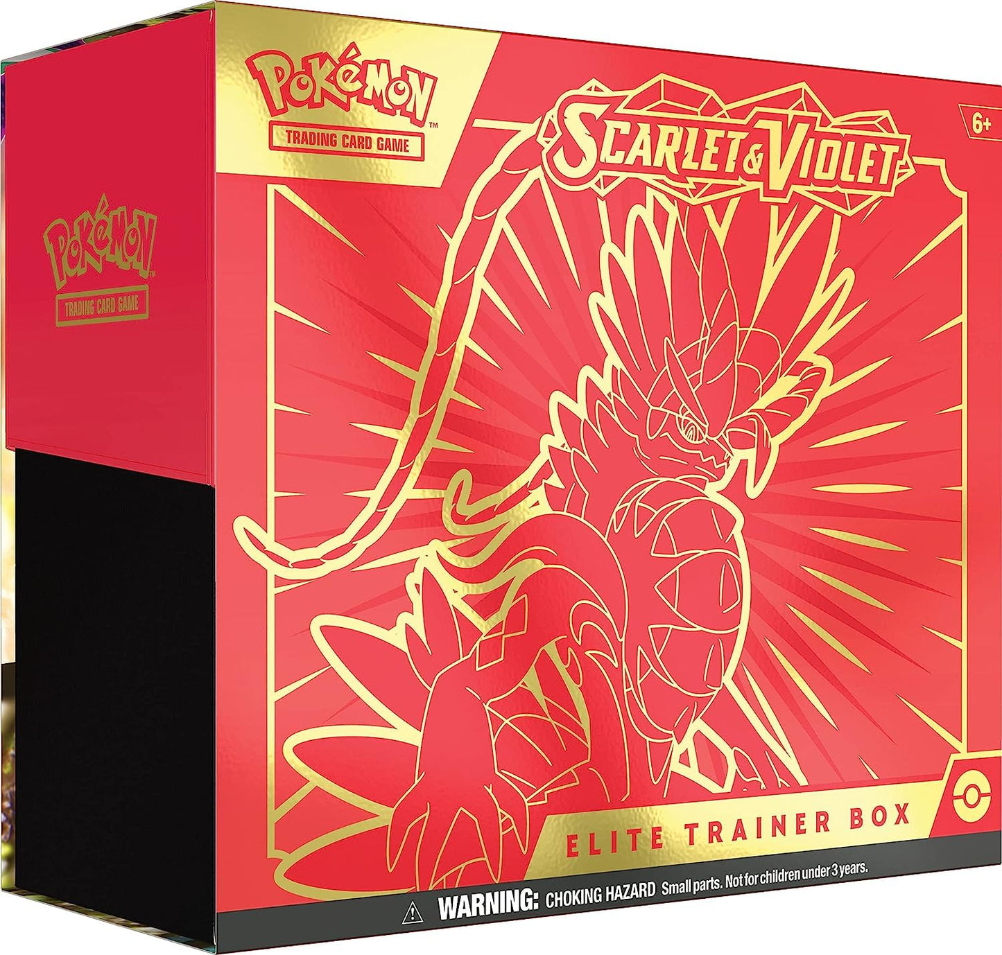 Pok?mon TCG: Scarlet & Violet advanced Trainer Box (Miraidon Purple or Koraidon Red  Random Color)