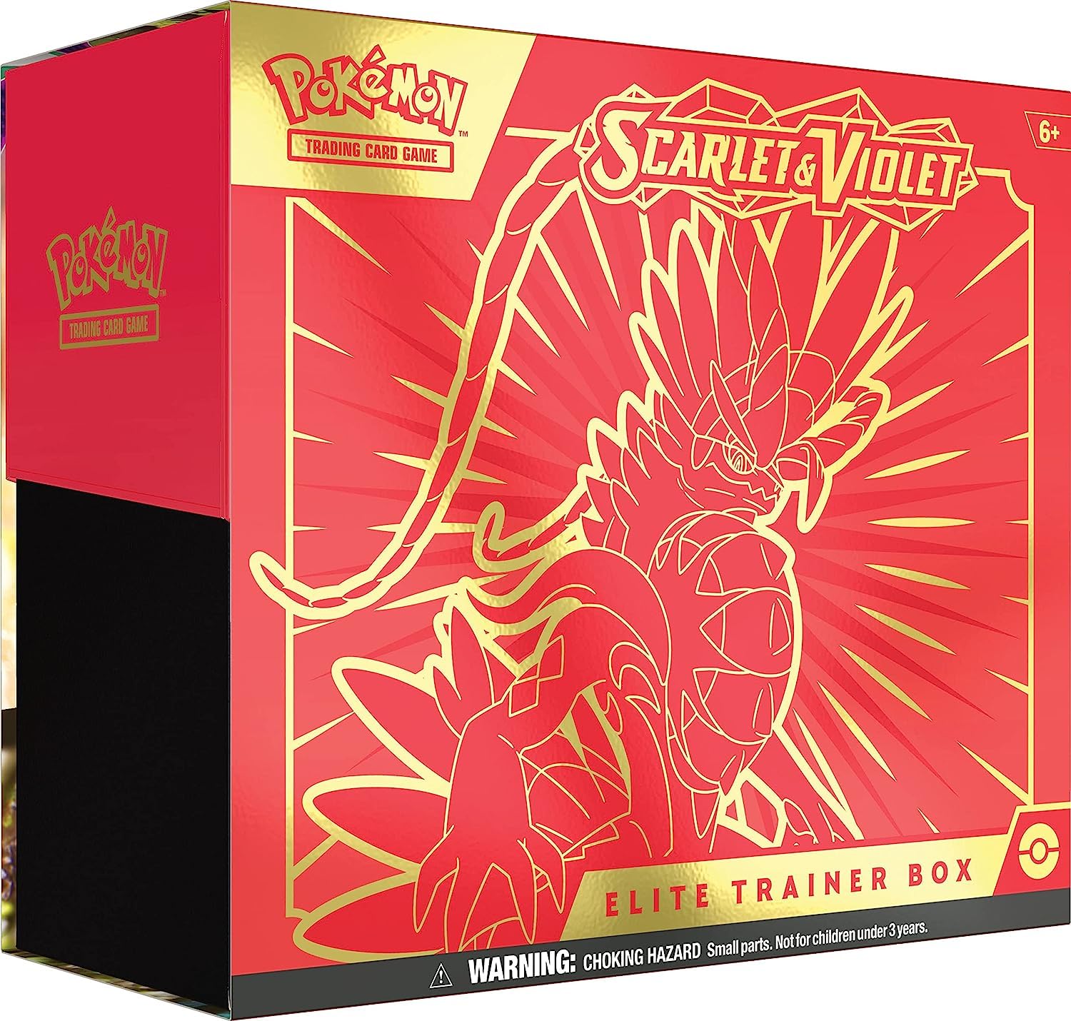 Pok?mon TCG: Scarlet & Violet advanced Trainer Box (Miraidon Purple or Koraidon Red  Random Color)