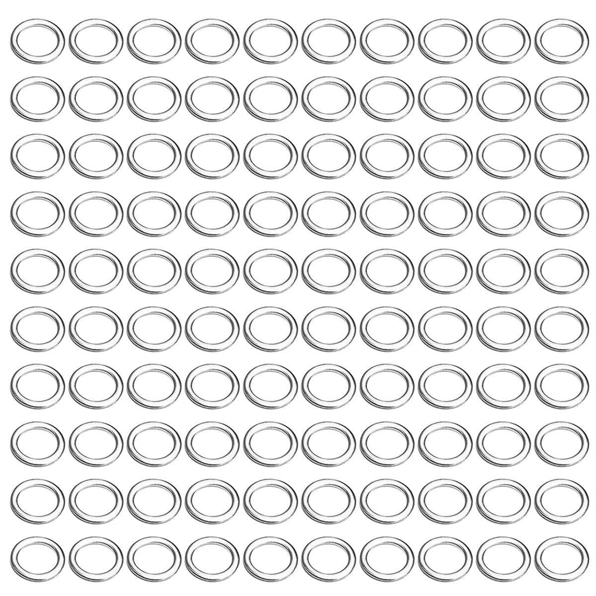 VOUVOU 100 Pcs Standard Skateboard Speed Washers Truck Axle Washers Rings for Speed Bearing Performance Skateboard Truck