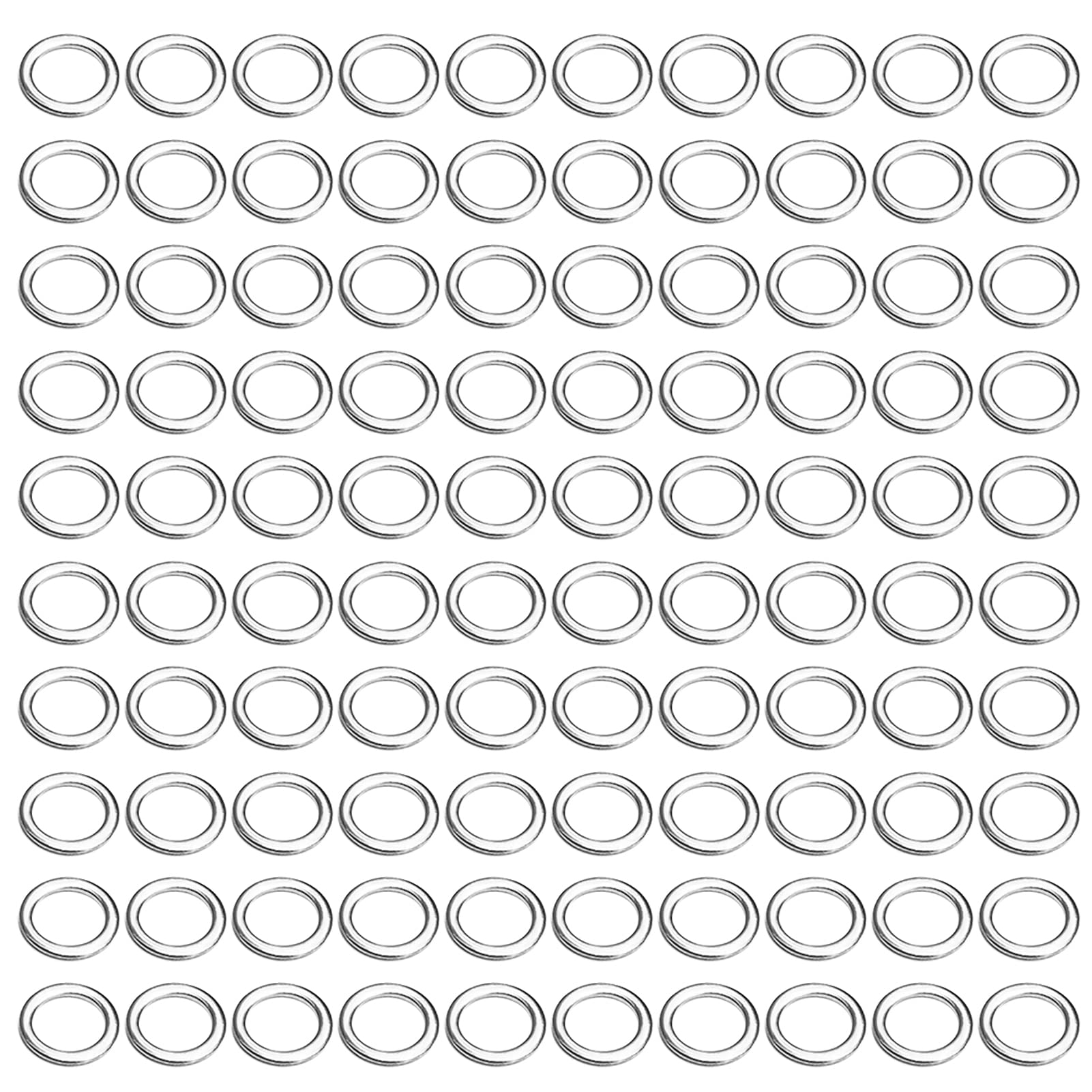 VOUVOU 100 Pcs Standard Skateboard Speed Washers Truck Axle Washers Rings for Speed Bearing Performance Skateboard Truck