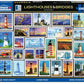 White Mountain Puzzles - Lighthouses & Bridges - 1000 Piece Jigsaw Puzzle for mature-themeds - Fun Family Activity - 24x30
