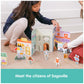 Sago Mini Big City Activity Box - Pretend Play Toys & Collectible Figure for Kids, Multicolor, Ages 3+, Model 6073014