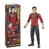 Marvel Titan Hero Series Shang-Chi Action Figure 12-inch Toy, Black and Red, Model F0950, for Kids Age 4 and Up