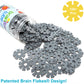 Brain Flakes 150+ Piece Tube-Go Gray - Classic Grey Single Color Add-On Travel Set