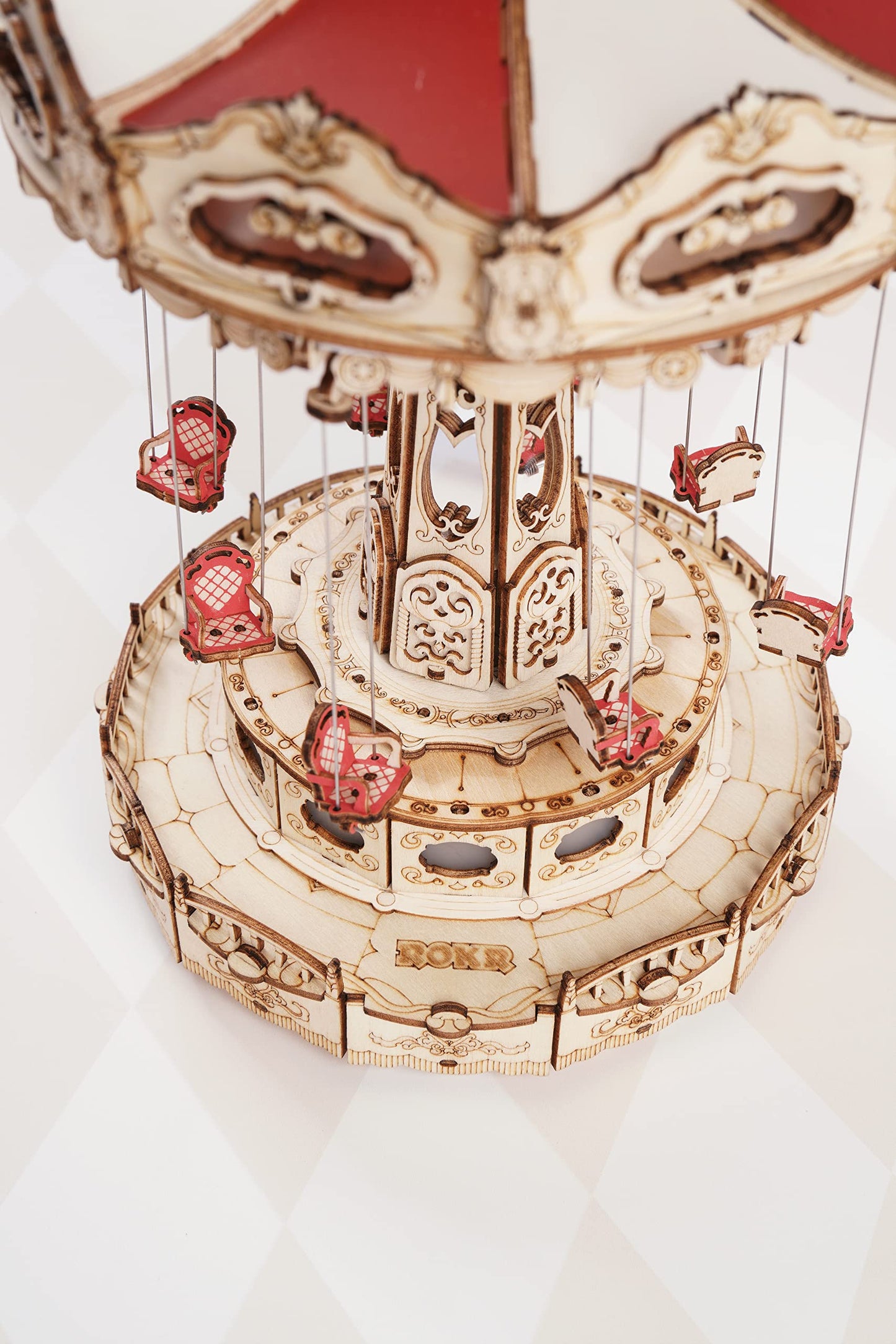 CXFRPU Jigsaw Puzzles 1000 Pcs Cartoon Chinese Knot Jigsaw Puzzle mature-themed Puzzle Jumbo Wooden Anime mature-themeds' Toy Gift