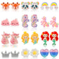 12-Pair Of Clip On Earrings