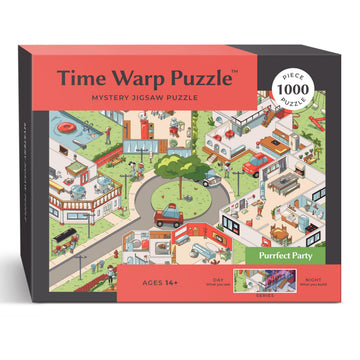 da Vinci's Room Time Warp Puzzle - 1000 Pieces Jigsaw, Chipboard, 26.625 x 19.25 in, Day Night Series, Challenging Design