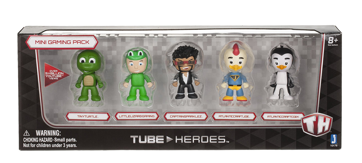 Tube Heroes Mini Figure (5 Pack)