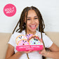 WHAT DO YOU MEME? Emotional Support Donuts Plushies Set, 5 Cuddly Toys with Basket, Multi-Color, Soft Polyester, Model ESDO587