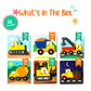 Klevly 6 Pk Construction Wooden Toddler Puzzles Ages 2-4 | Wooden Puzzles For Toddlers 1-3 | Montessori Toys For 2 Year Old | Le