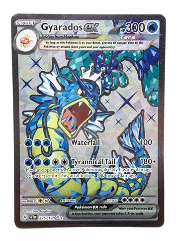 Pokemon - Gyarados ex 225/198 - Scarlet & Violet - Ultra Rare - Holo Full Art