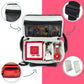 Annmore Large Red Nylon Carrying Bag for Toniebox Figures - Car Seatback Organizer