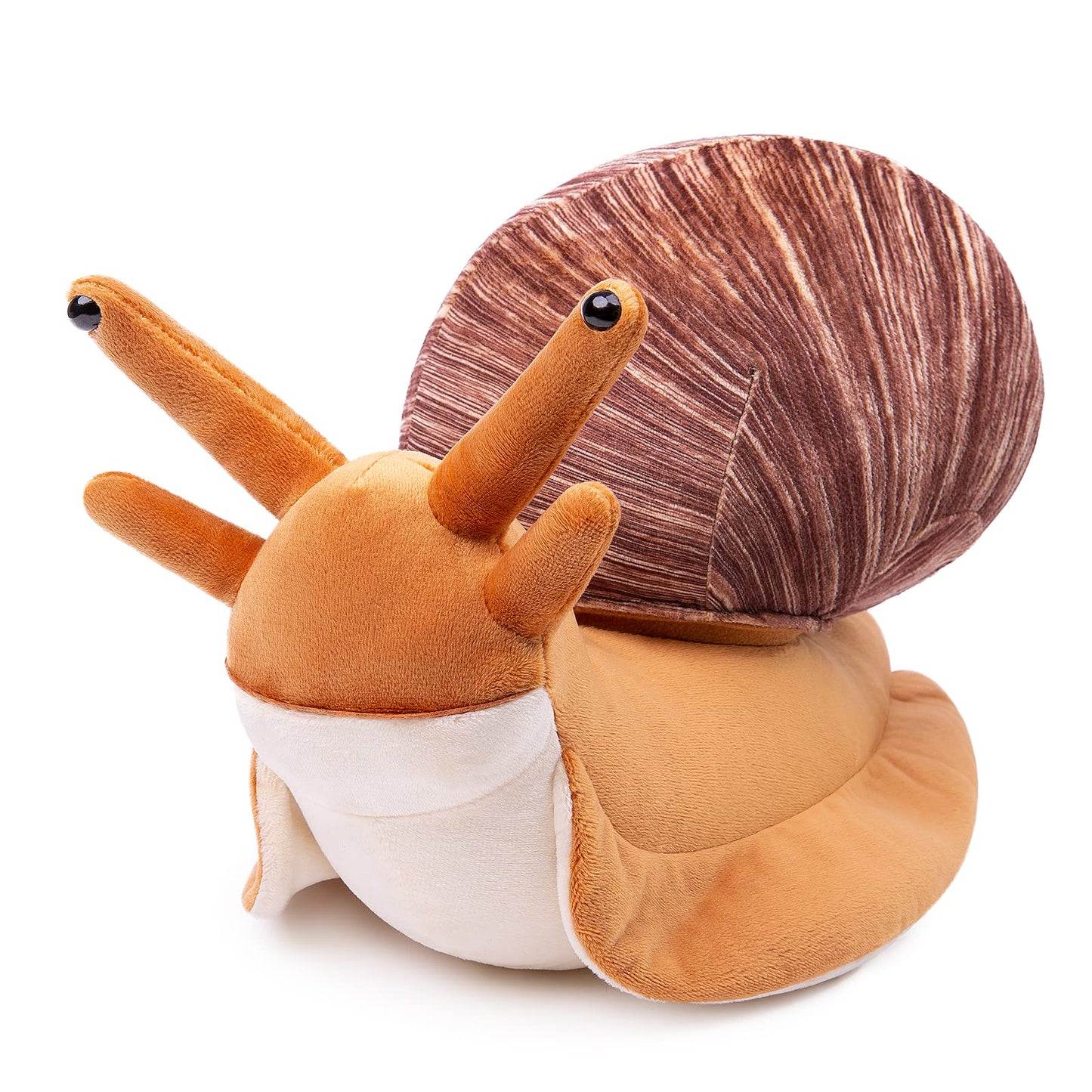 Zhongxin Made Snail Plush - Lifelike Snail Stuffed Animal Plush 16 Inch, Realistic Soft Snail Animal Plush Toy As Gift For Kids