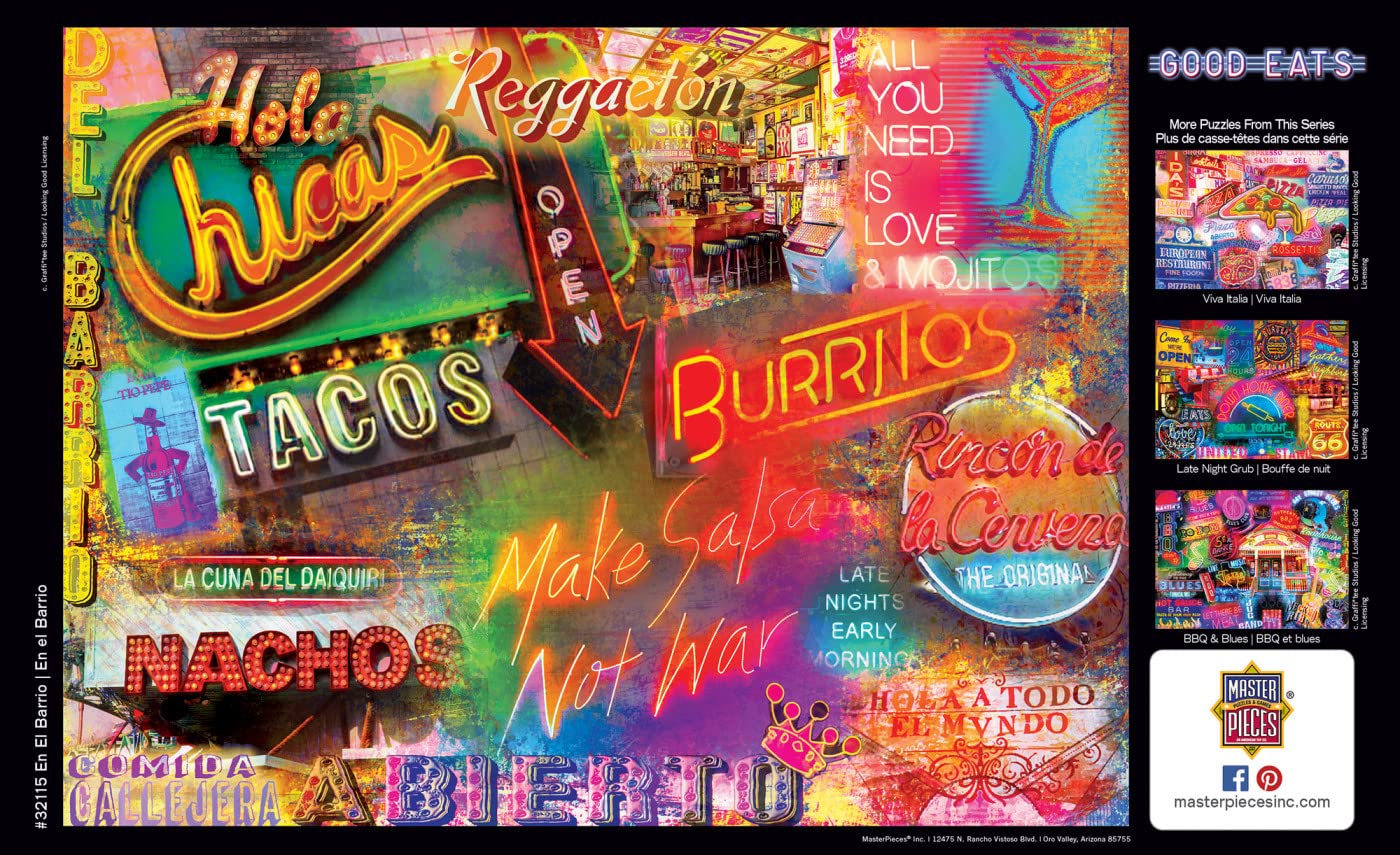En El Barrio 550 Piece Jigsaw Puzzle