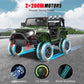 Hikole 24V Ride On Toys For Big Kids, 24 Volt Power Wheels With Remote Control, Kids Ride On Car 24V, Bluetooth Musicdual Steeri
