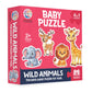 Ratnas Educational Baby Puzzle Wild Animals