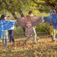 D.Q.Z Bird-Wings-Owl-Costume For Kids With Mask, Dress Up Clothes For Boys Girls Toys Eagle Role Play Hallowen Party (Brown)