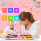 Silouka Preschool Learning Board For Toddlers 2-4, Montessori Busy Books For 1-4 Years, Sensory Busy Board For Travel Gift (Merm