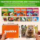 Quokka 312 Noun Flash Cards Set – Kids And Adults Vocabulary Builder For Aba Therapy, Early Childhood Education, And Esl Teaching – Picture Cards For Speech Therapy And Vocabulary Building Activities