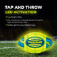 Tangle Nightball Glow In The Dark Light Up Led Football, Green With Blue