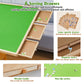 2500Pcs Wooden Rotating Puzzle Board With 6 Drawers, Light And Portable Jigsaw Puzzle Board With Cover, Adjustable Puzzle Table
