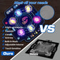 Dance Mat For Kids - Electronic Dance Pad With Light-Up 6-Button & Wireless Bluetooth, Music Dance Game Mat With Built-In Music