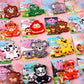 24 PACK Valentines Day Gifts for Kids,Valentines Cards for Kids Classroom with Animals Pop Fidget Toys,Valentines Exchange Gifts