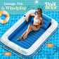 enhanced Inflatable Tanning Pool Lounger | Large Inflatable Tanning Bed for mature-themeds | Multipurpose Pool Floats mature-themeds | Inflatable Pool Float | Tanning Float