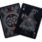 Gent Supply Warriors Of Asia Waterproof Playing Cards Black Pvc Edition Deck