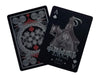 Gent Supply Warriors Of Asia Waterproof Playing Cards Black Pvc Edition Deck