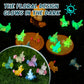 GGSTDDUP 30 Pcs Mini Resin Axolotl  Miniature Axolotl Figures to Hide  Unique Axolotl Ears in The Floral and White-Tailed Axolotl for Dollhouse Fairy Garden Landscape Aquarium (Some Styles Glowing)