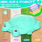 Kizjorya Stepping Stones For Kids, 8 Pcs Frog Non-Slip Balance Steps Stones Sensory Toys For Toddler Ages 3-5, Obstacle Course C