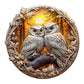 Wooden Puzzles For Adults - Couple Owl Wooden Jigsaw Puzzle - Unique Animal Shaped Wood Puzzles Adult - Creative Birthday Gift F