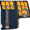 KarlyPro 3 x 4 loader Binder  Hold 288 Top 25-55PT Loaders Storage 9-Pocket enhanced Zip Hard Plastic Album Collection Binder for Sports or Other Trading Cards in 3 x 4 Sleeves-(Deep Blue)