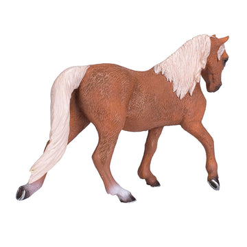 Mojo Morgan Stallion Palomino Realistic Equestrian Horse Club Hand Painted Toy Figurine