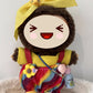 17Cm Doll Clothes Cute Babydoll Clothing Handcrafted Outfits Cute Garment With Shoes And Accessories(No Doll), Yellow-Lbb013