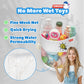 Uneede 3.5 Gallons Corner Mounted Versatile Bath Toy Storage Holder,Bathtub Toy Storage Organizer,Mesh Shower Caddy For Bathtub