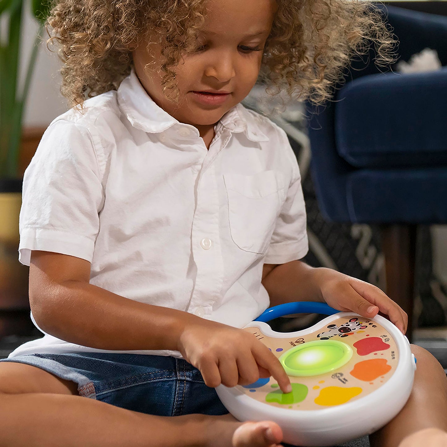 Baby Einstein + Hape Playful Painter Magic Touch Color Palette Light Up Toy, Boy Or Girl Ages 6+ Months
