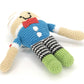 Pebble | Handmade Humpty Dumpty | Crochet | Fair Trade | Pretend | Imaginative Play | Rattle | Machine Washable