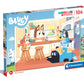 Clementoni - 27169 - Supercolor Puzzle Bluey - 104 Pieces - Jigsaw Puzzle For Kids Age 6 - Made In Italy